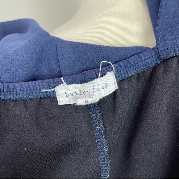 Bailey Blue Microsuede Mini Dress Size Medium - Picture 4 of 5